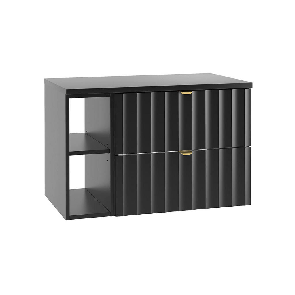 Petits-meubles SKŘÍŇKA POD UMYVADLO 80.6cm Lexa Černá