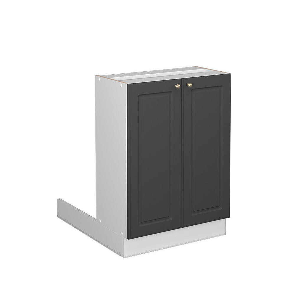 Vicco KUCHYŇSKÝ OSTROV Fame-Line Anthrazit-Gold Landhaus 60 cm bez pracovní desky
