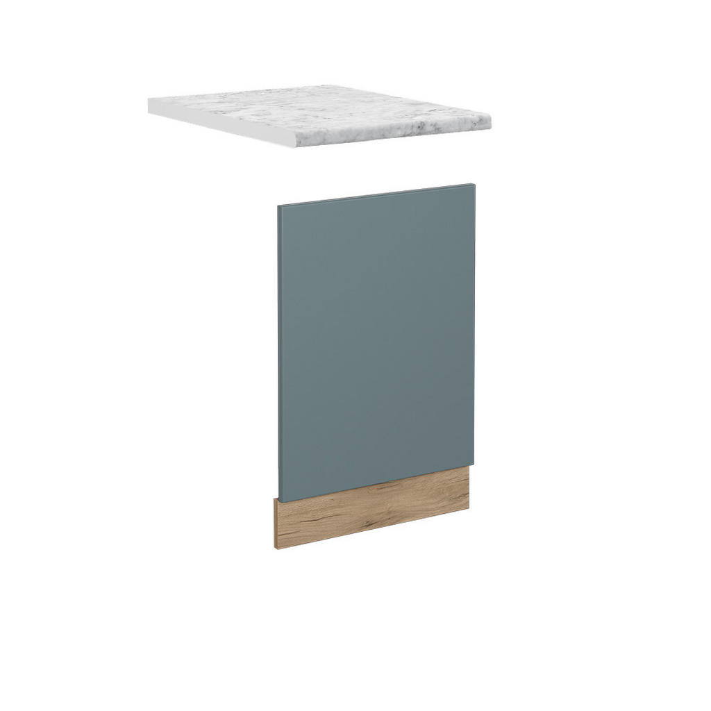 Vicco PŘEDNÍ PANEL R-Line Modrošedá 45 cm , PD Mramor