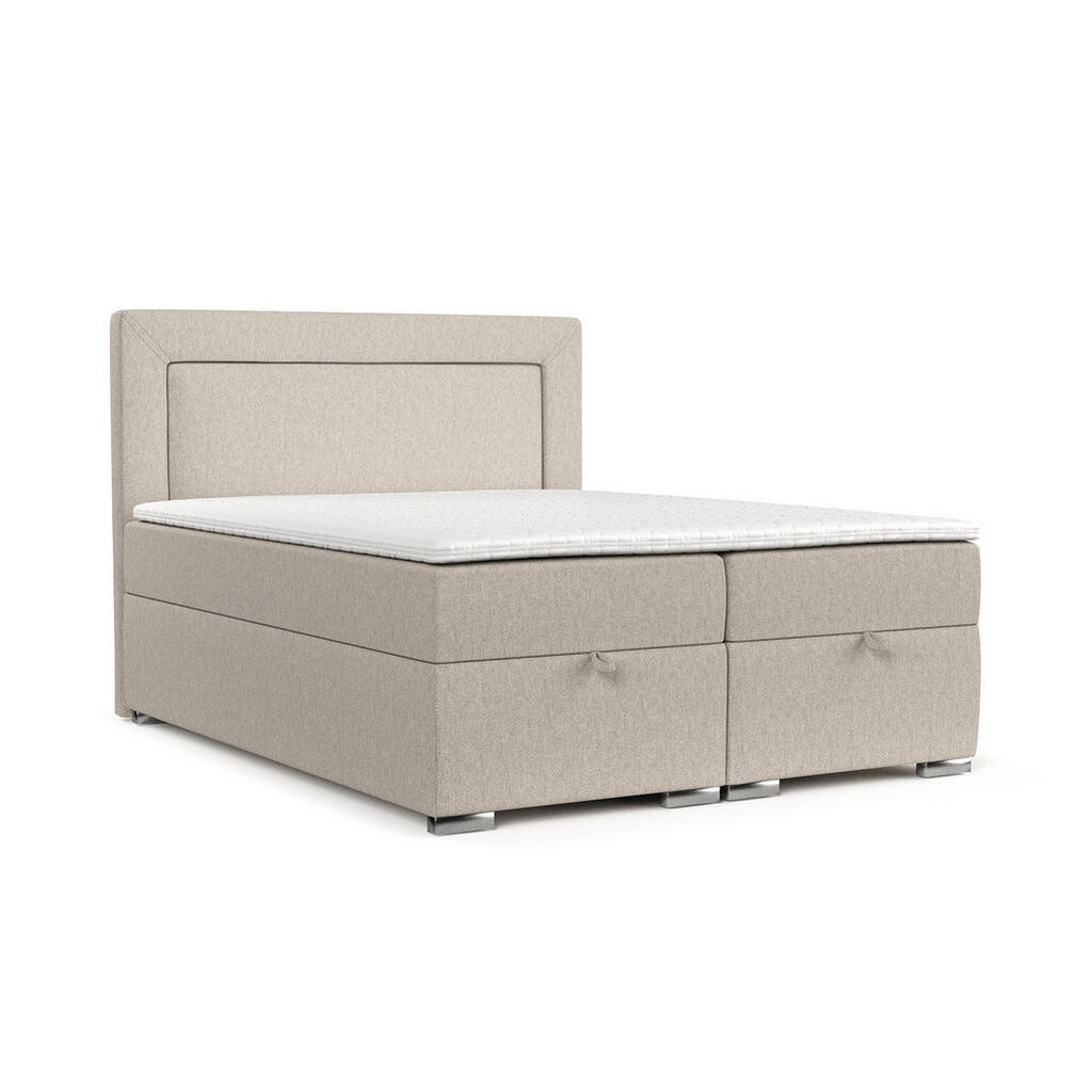 AltaBeds POSTEL BOXSPRING LONTANO 160/200 cm Světle béžová