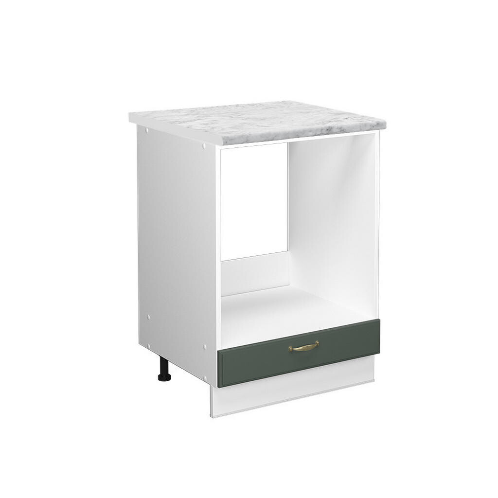 Vicco SKŘÍŇKA NA VESTAVĚNOU TROUBU Fame-Line Zelená zlatá země 60 cm , PD Mramor
