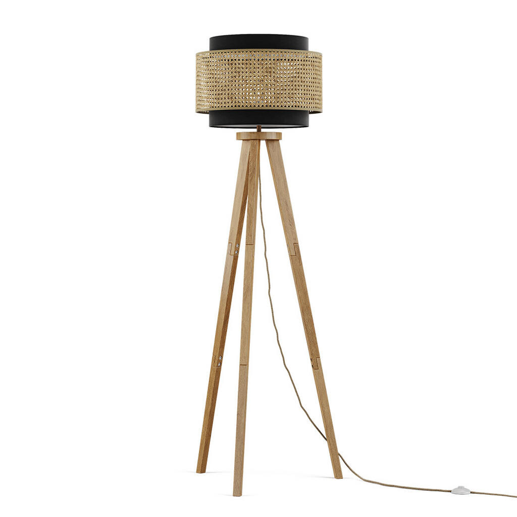 Vicco STOJACÍ LAMPA Morten Černá 45 x 142 cm