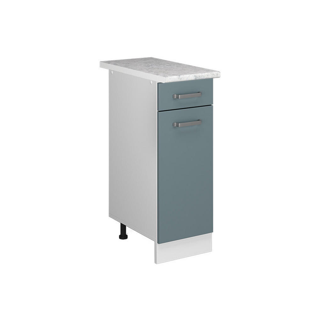 Vicco SPODNÍ SKŘÍŇKA KUCHYŇSKÉ LINKY R-Line Modrošedá 30 cm s pracovní deskou