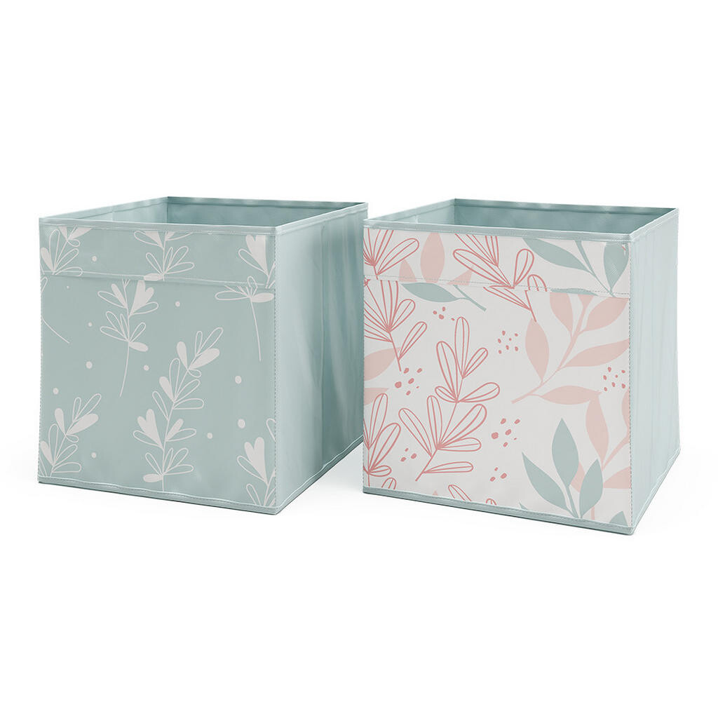 Vicco SKLÁDACÍ BOX Tyrkysová 30 x 30 cm Sada 2 kusů