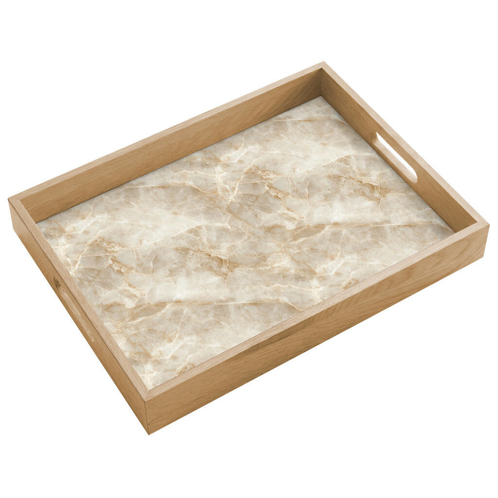 OnlyWow SERVÍROVACÍ PODNOS Světle béžová - Onyx - Jemná 40x30 cm
