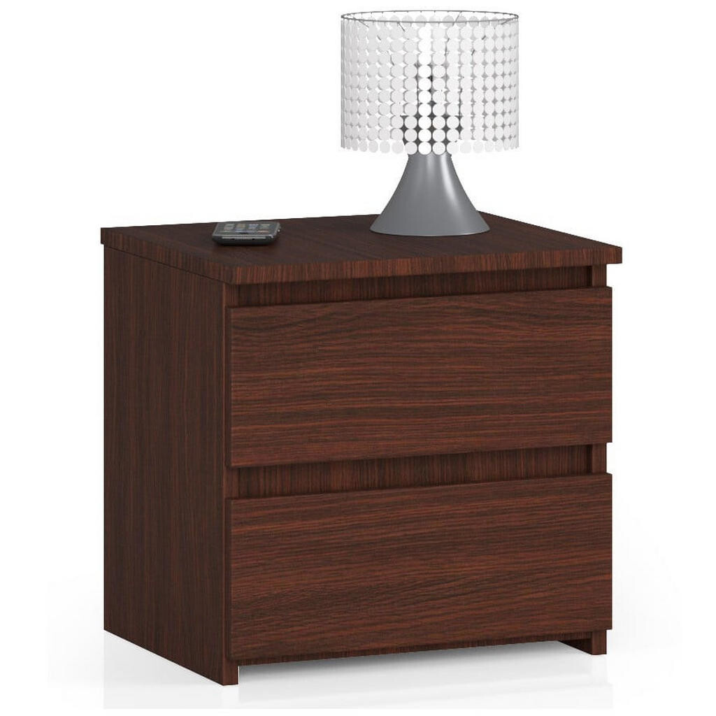 RAUMHIRSCH FURNITURE NOČNÍ STOLEK Tmavě hnědý 40/40/35