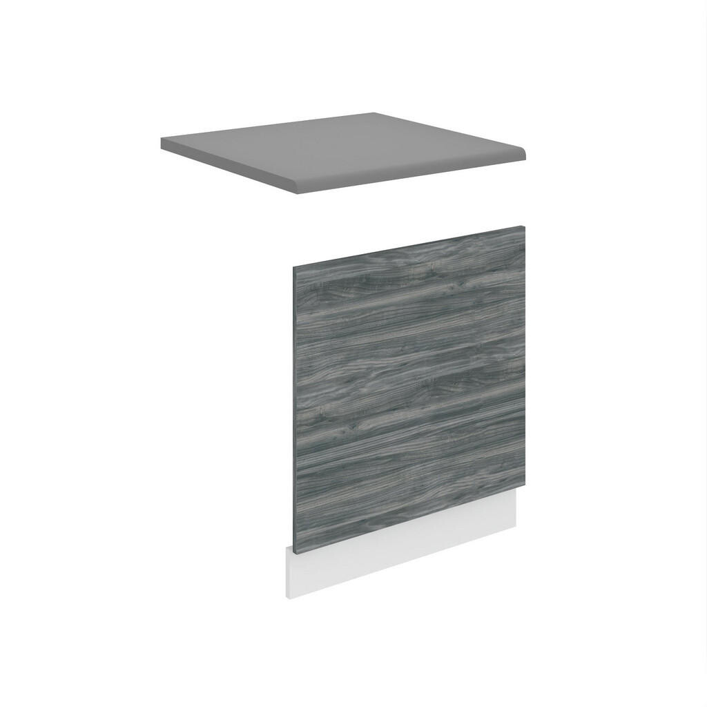 B BELINI GROUP ČELNÍ PANEL pro myčku nádobí PO. 60 cm, bez úchytky, Glamour dřevo
