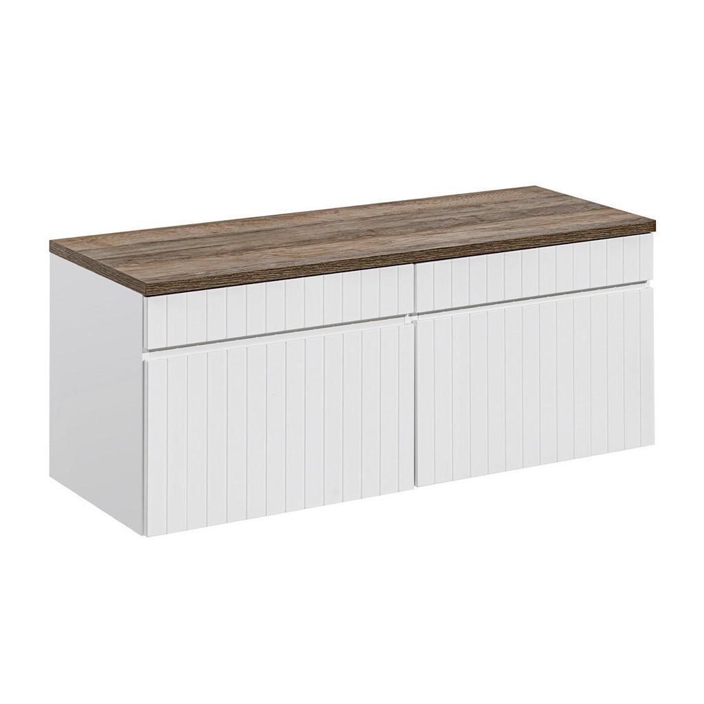 Petits-meubles SKŘÍŇKA POD UMYVADLO 120cm Zelie Bílá