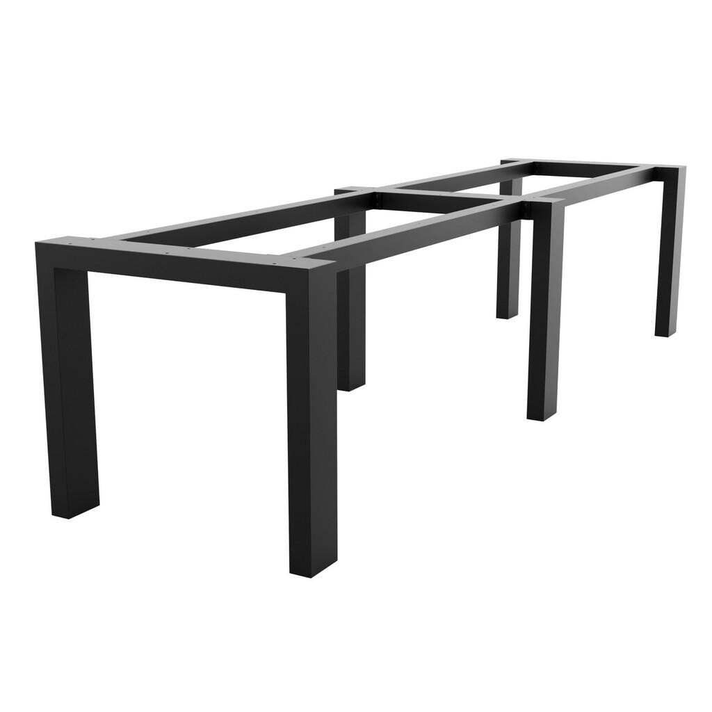 Metalo Pro KOVOVÉ NOHY KE STOLU Etamin Extreme Long černá 320/80/72 cm