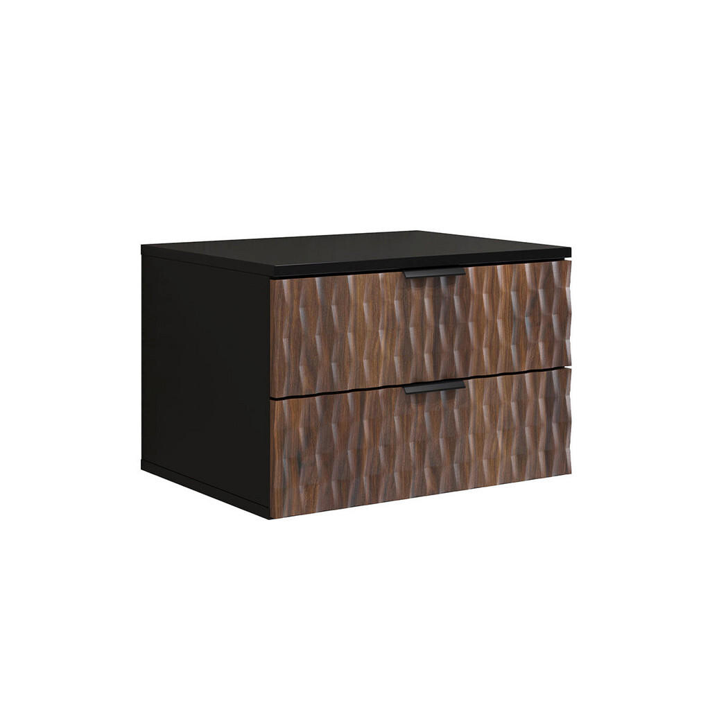 Petits-meubles SKŘÍŇKA POD UMYVADLO 63cm Nevia Dřevo a černá