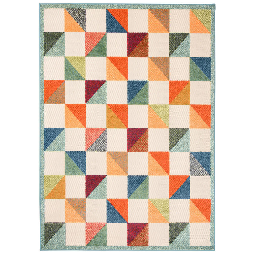 Mazovia KOBEREC barevný abstraktní maska - 80 x 150 cm