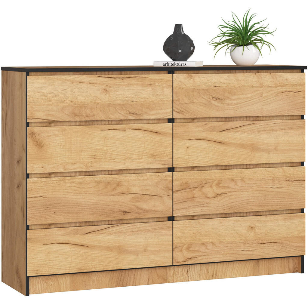 RAUMHIRSCH FURNITURE KOMODA dub Craft 99/138/40