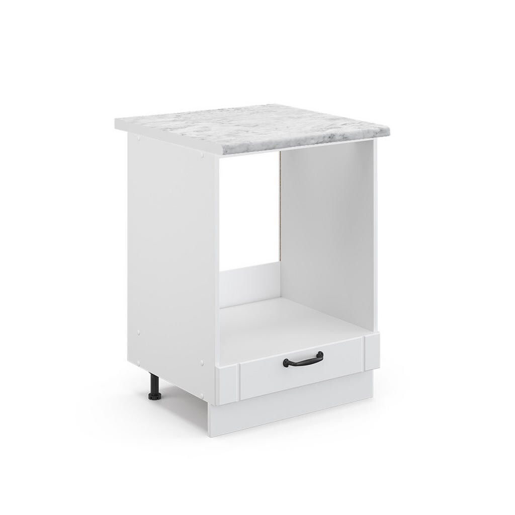 Vicco SKŘÍŇKA NA VESTAVĚNOU TROUBU Fame-Line Bílý venkovský dům 60 cm , PD Mramor