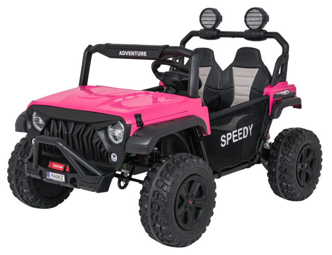 Elektrické autíčko PASSION 4x4 růžové