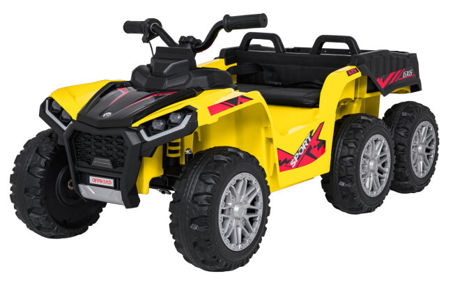 Elektrická čtyřkolka Quad Sport TX 4×4 žlutá