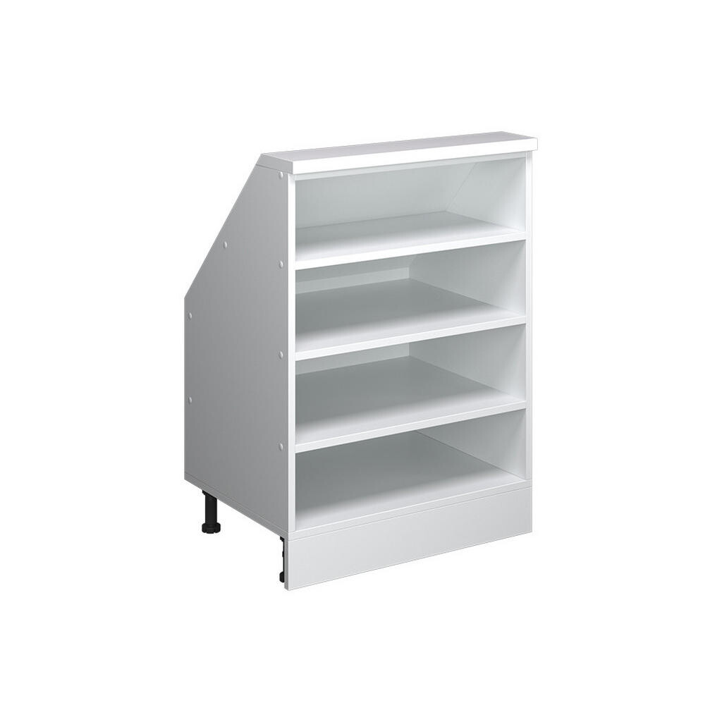 Vicco SKŘÍŇ POD ŠIKMOU STŘECHU Rion Bílá 60 x 81.6 cm se 4 přihrádkami