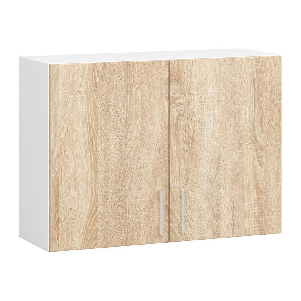 RAUMHIRSCH FURNITURE ZÁVĚSNÁ SKŘÍŇ Bílá, dub Sonoma 58/80/30,5