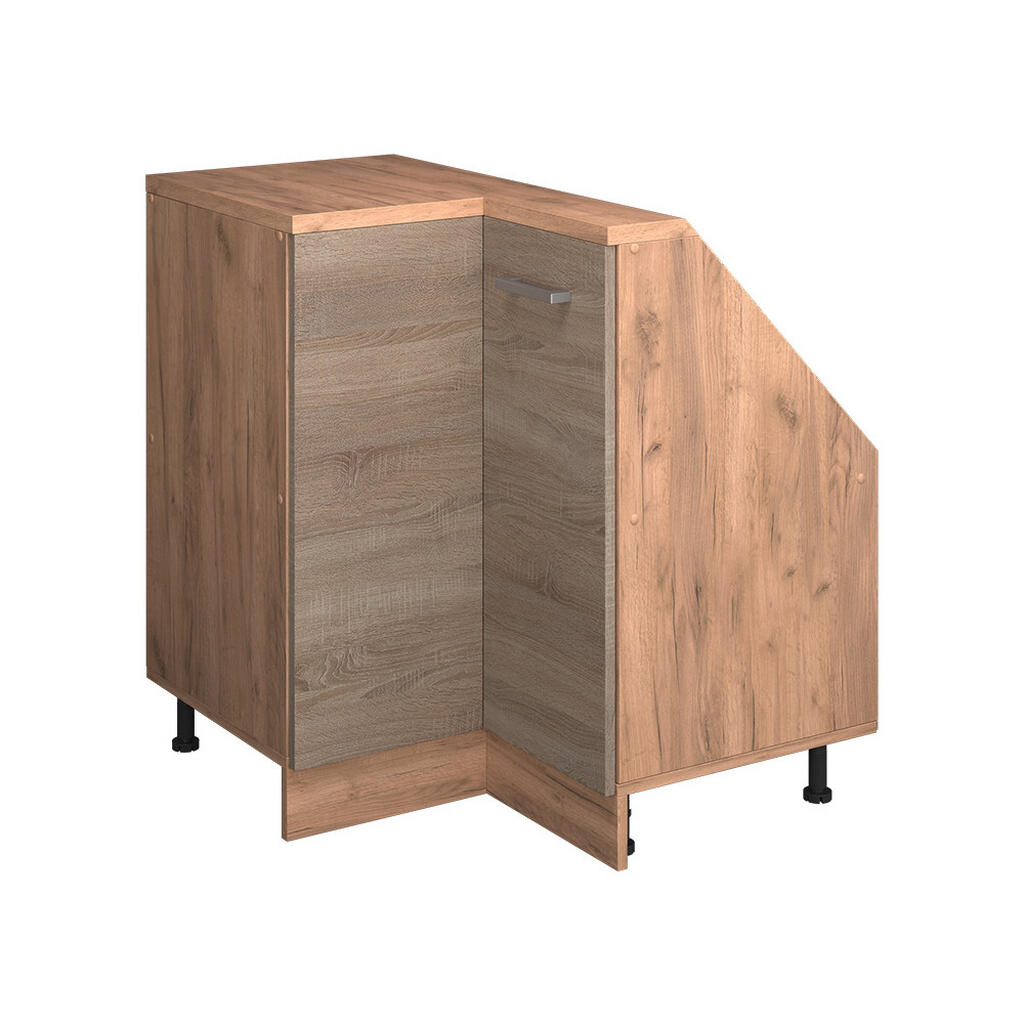 Vicco ŠIKMÁ SKŘÍŇ ROHOVÁ SKŘÍŇKA Rion Sonoma 75.6 x 81.6 cm s 1 dveřmi
