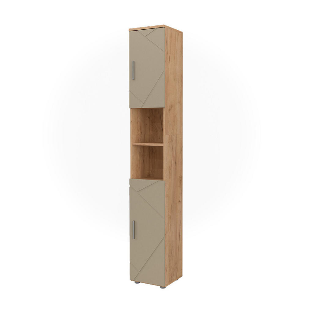 Vicco KOUPELNOVÁ SKŘÍŇKA Irma Béžová 30 x 192 cm