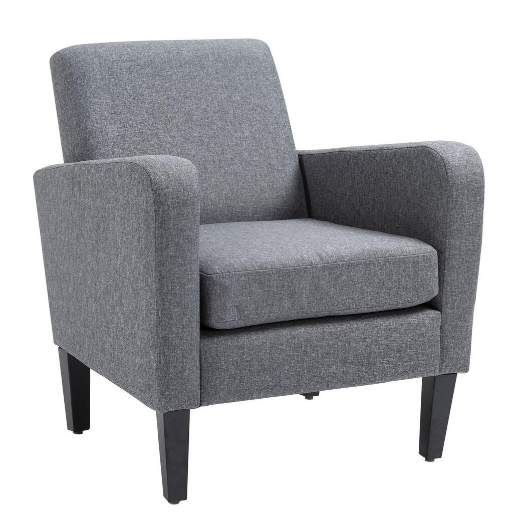 Redom RELAXAČNÍ křeslo 66/72/74 cm s ergonomickými područkami a měkkým čalouněním, světle šedá