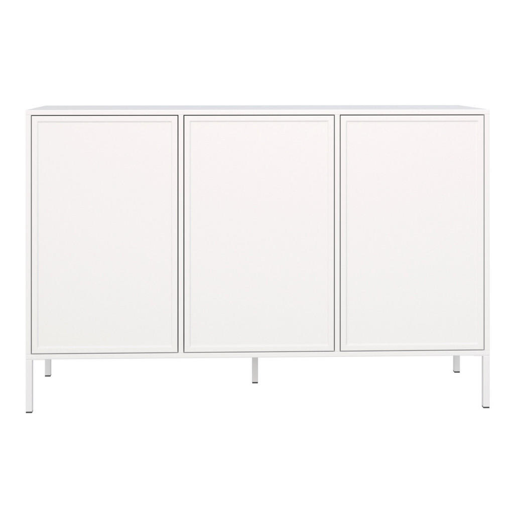 Selsey SIDEBOARD Velveto bílý 150cm