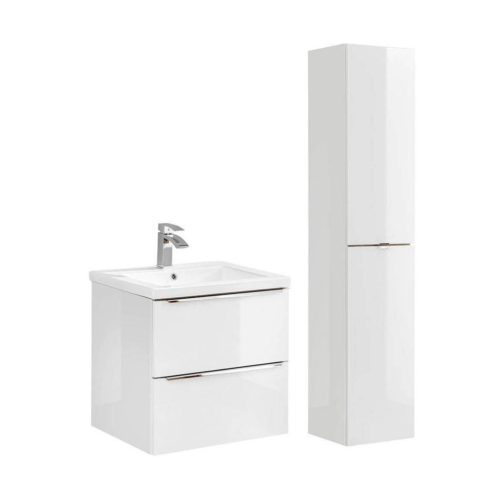 Petits-meubles KOUPELNOVÝ NÁBYTEK 60cm April 2er-Set Bílá