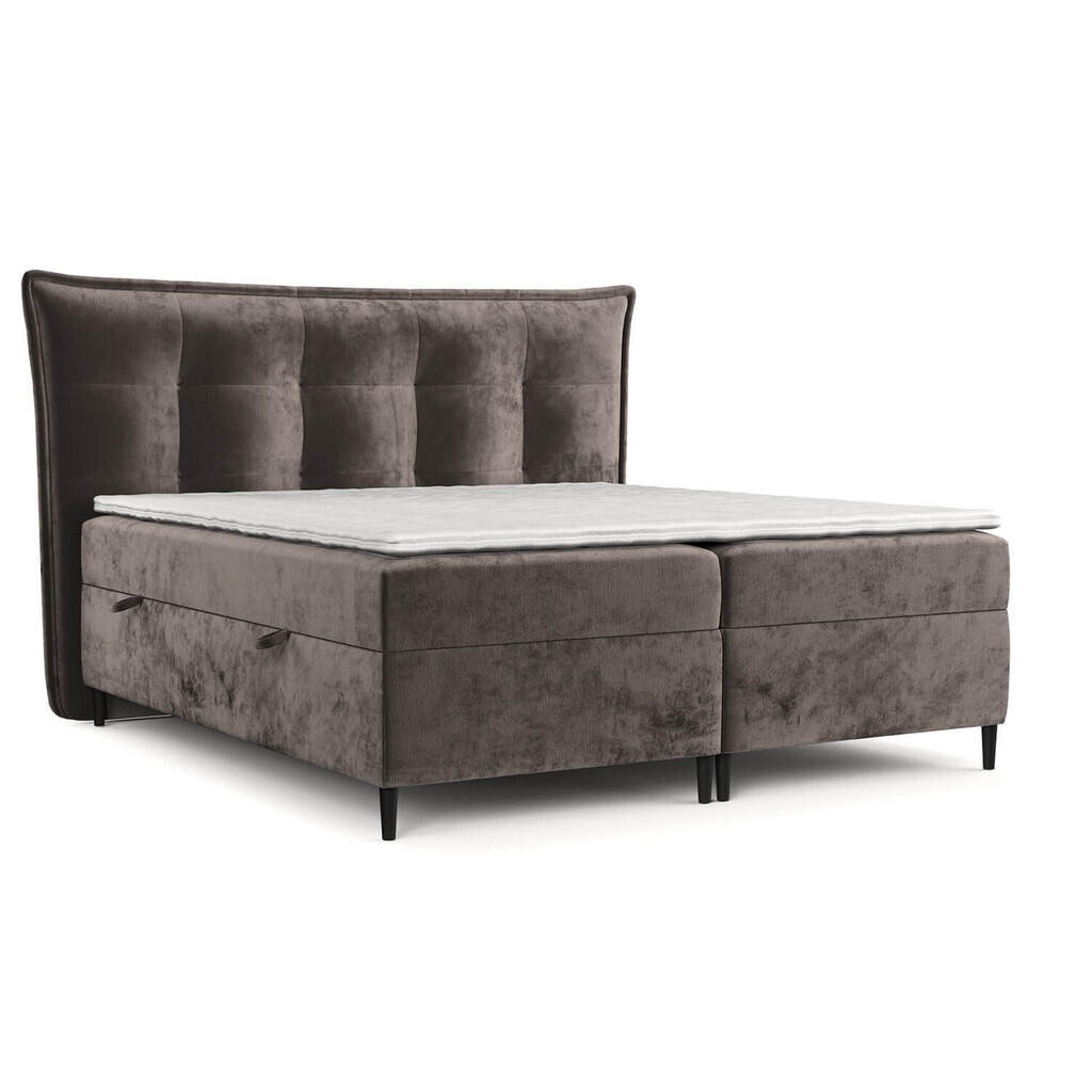 AltaBeds POSTEL BOXSPRING LAS PALMAS 160/200 cm Hnědá