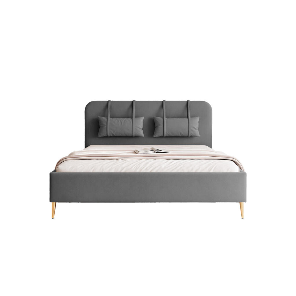 Fedve POLSTERBED Rexal 140x200 cm, antracit