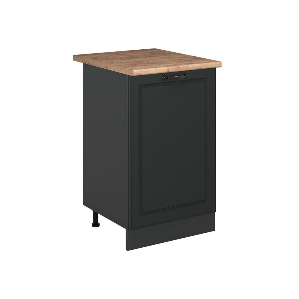 Vicco SPODNÍ SKŘÍŇKA KUCHYŇSKÉ LINKY R-Line, Antracitový venkovský dům/Antracit, 50 cm pracovná doska Dub Goldkraft