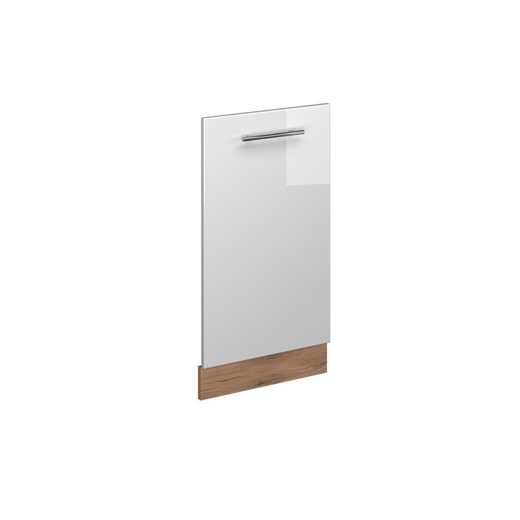 Vicco ČELNÍ PANEL MYČKY Fame-Line Bílá vysoký lesk 45 cm bez pracovní desky