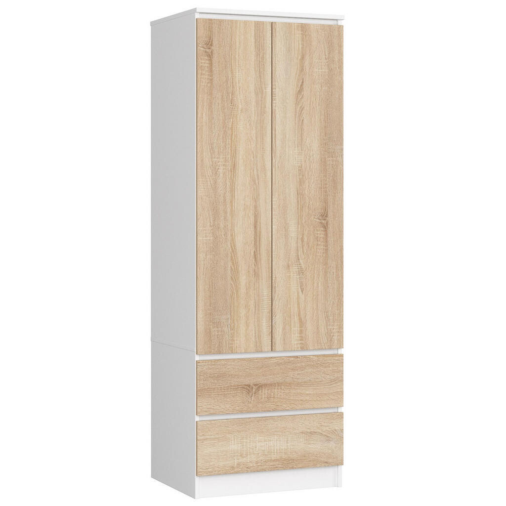 RAUMHIRSCH FURNITURE ŠATNÍK bílý, dub Sonoma 180/60/51