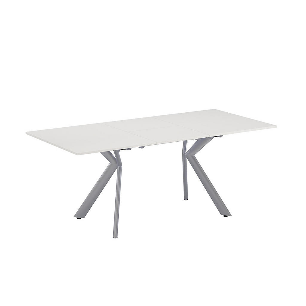 Vicco JÍDELNÍ STŮL Trill, Bílá/Šedá, 140-190 x 90 cm Rozšiřitelný