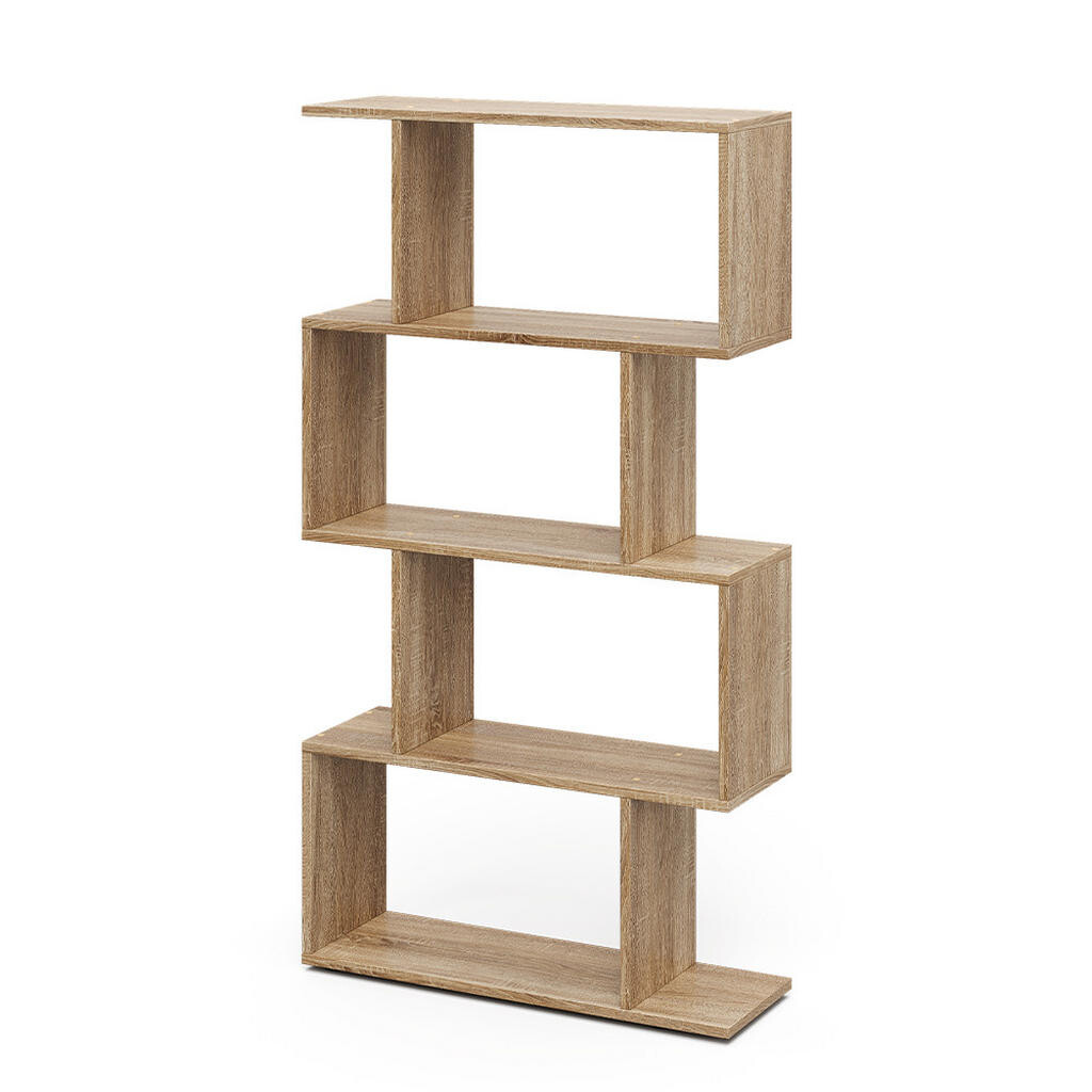 Vicco ROZDĚLOVACÍ STĚNA Levio Sonoma 70 x 132.1 cm 4 přihrádky