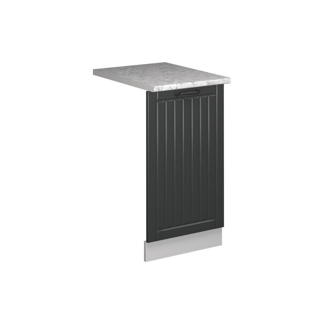 Vicco ČELNÍ PANEL MYČKY Fame-Line Antracitový venkovský dům 45 cm s pracovní deskou