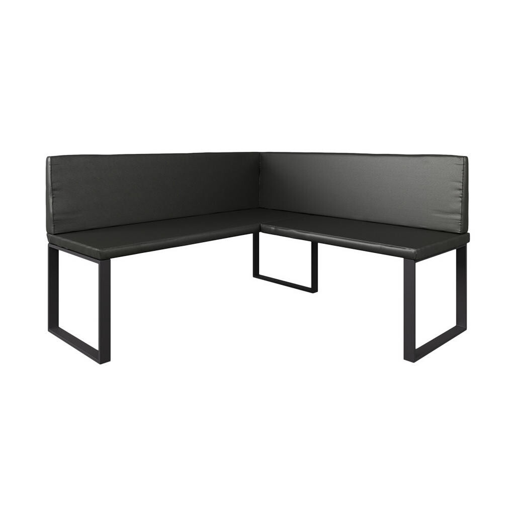 Vicco LAVICE DO JÍDELNY DO ROHU Ravon Černá 150 x 150 cm