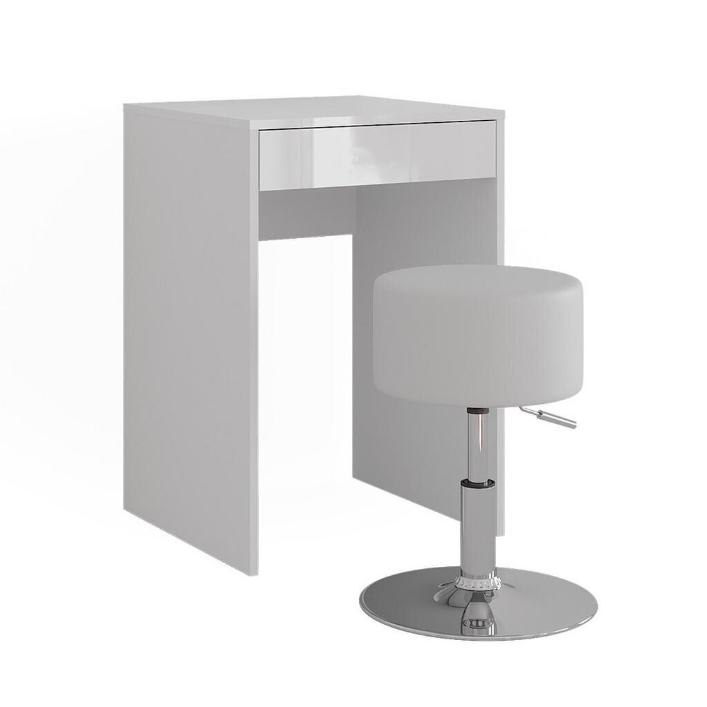 Vicco TOALETNÍ STOLEK Sherry Bílá/bílý vysoký lesk 51.4 cm s stoličkou