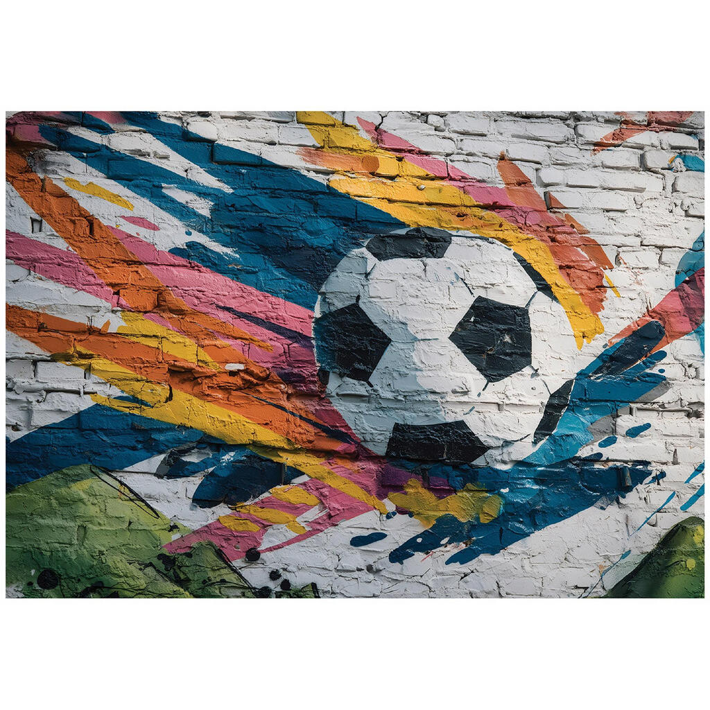Wallarena FOTOTAPETA s fotbalovým motivem pro chlapce barevná 200x140 cm