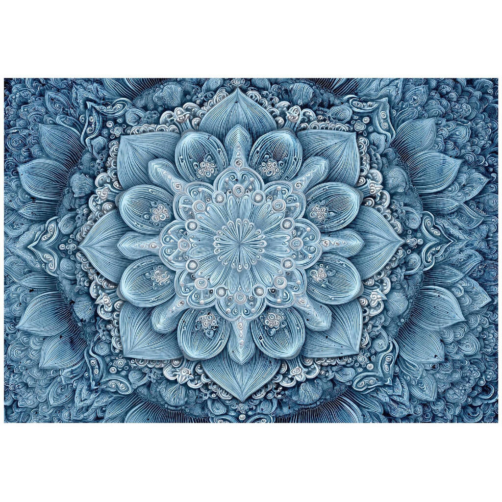 Wallarena FOTOTAPETA Mandala Abstraktní Modrá 200x140 cm