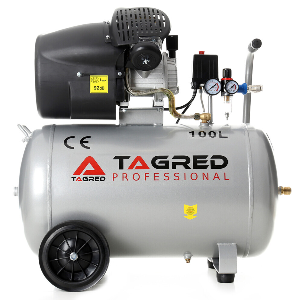 Olejový kompresor TAGRED 100 l, 230 V, 2 písty