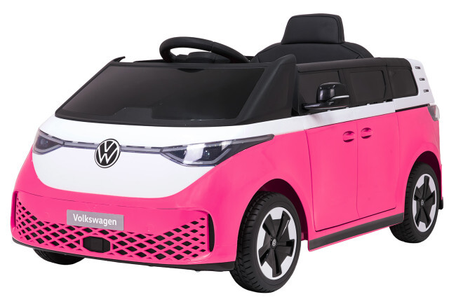 Elektrické autíčko Volkswagen ID BUZZ růžové