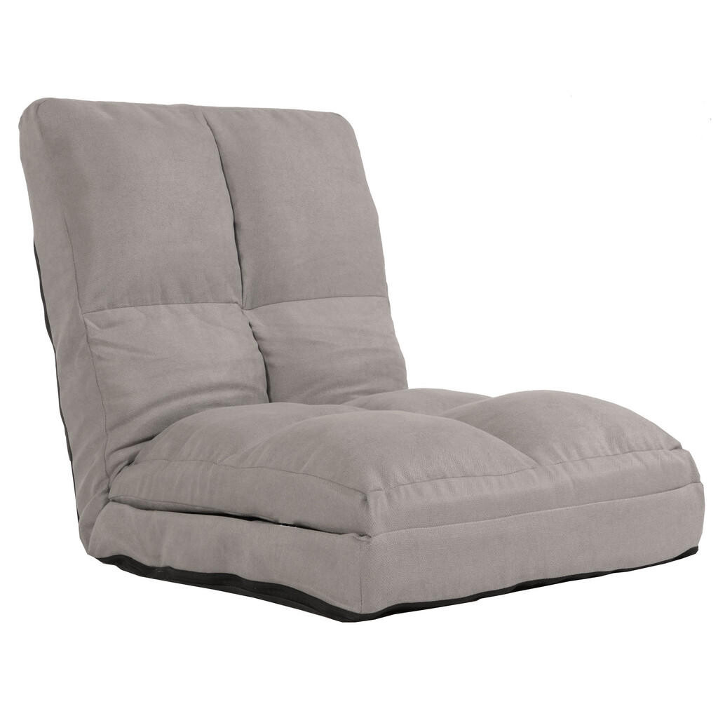 MCW KŘESLO NA PODLAZE Světle šedé