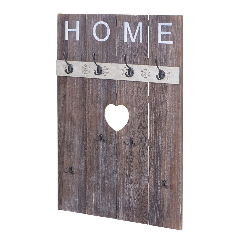 MCW NÁSTĚNNÁ SKŘÍŇ HOME SHABBY-LOOK Hnědá