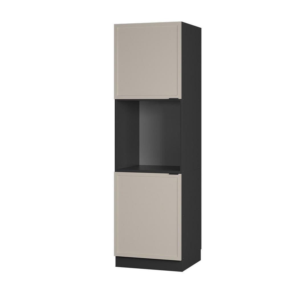 Vicco SKŘÍŇKA NA VESTAVĚNOU TROUBU Fame-Line GreyBeige 60 cm otevřený