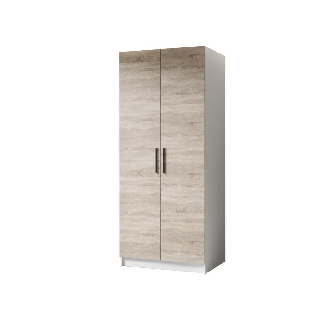 Kier Furniture ŠATNÍ SKŘÍŇ GOLD Bílá & Dub Sonoma