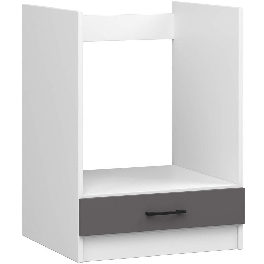 RAUMHIRSCH FURNITURE ZÁVĚSNÁ SKŘÍŇ Bílá, grafitově šedá 82/60/55