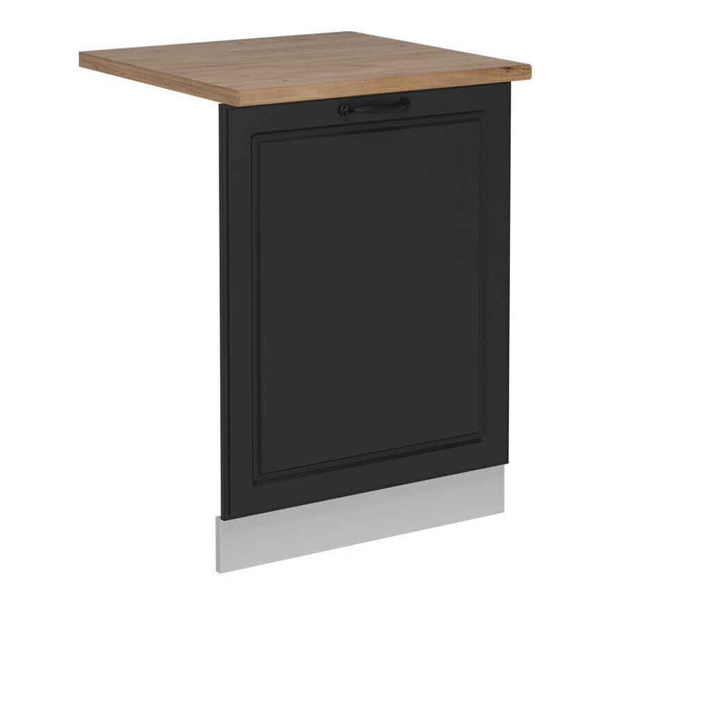 Vicco ČELNÍ PANEL MYČKY R-Line Antracitový venkovský dům 60 cm , PD Dub