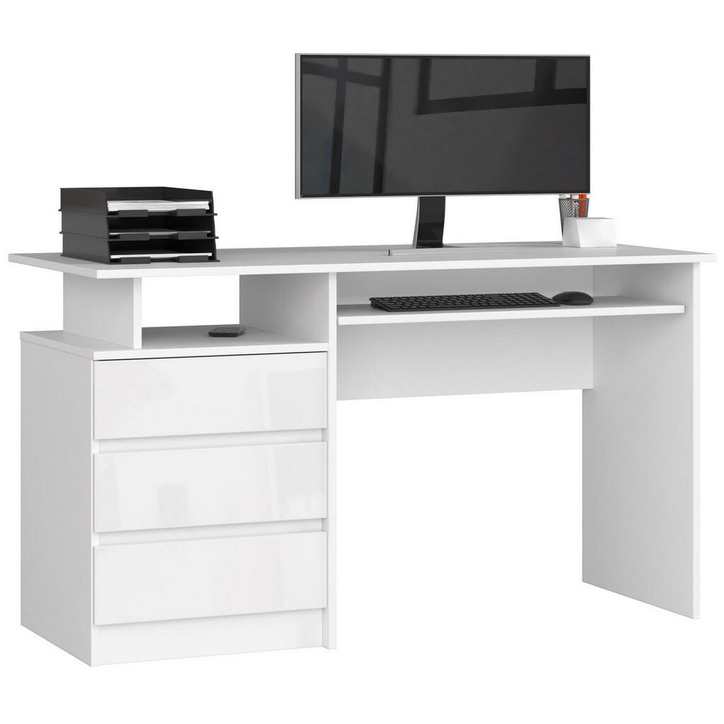 RAUMHIRSCH FURNITURE PSACÍ STŮL bílý 77/135/60