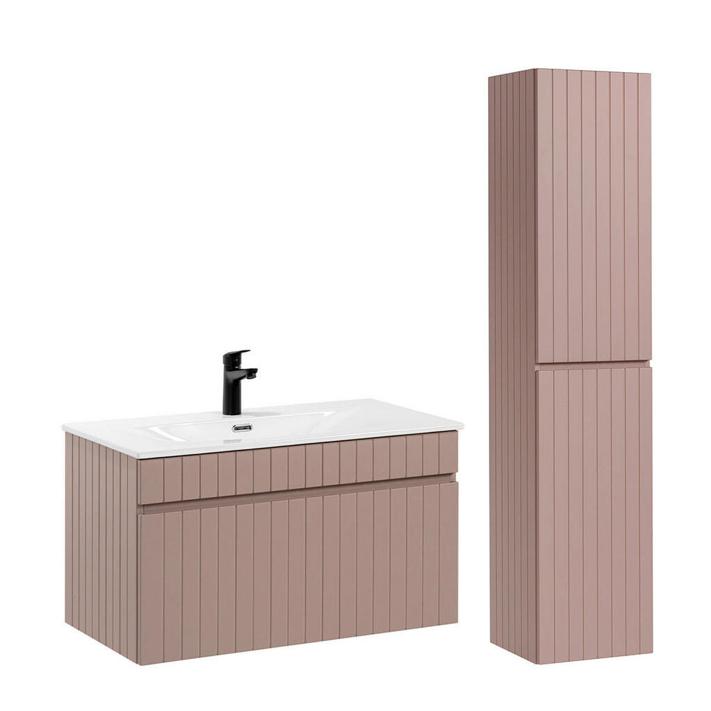 Petits-meubles KOUPELNOVÝ NÁBYTEK 80cm Zelie 2er-Set Rose