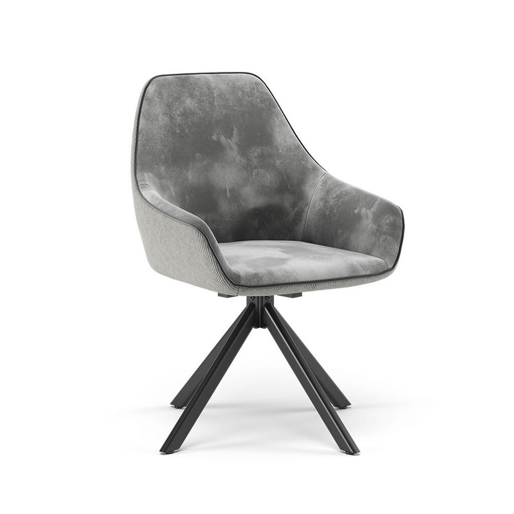Vicco LOUNGE CHAIR Eleganza Světle šedá 60 x 89 cm
