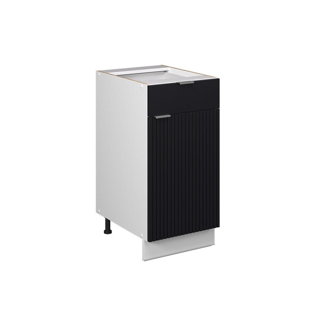 Vicco SPODNÍ SKŘÍŇKA PRO DŘEZ/VARNOU DESKU Fame-Line Černý pruhovaný 40 cm , PD Dub